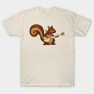 Squirrel with a Bango on His Knees T-Shirt